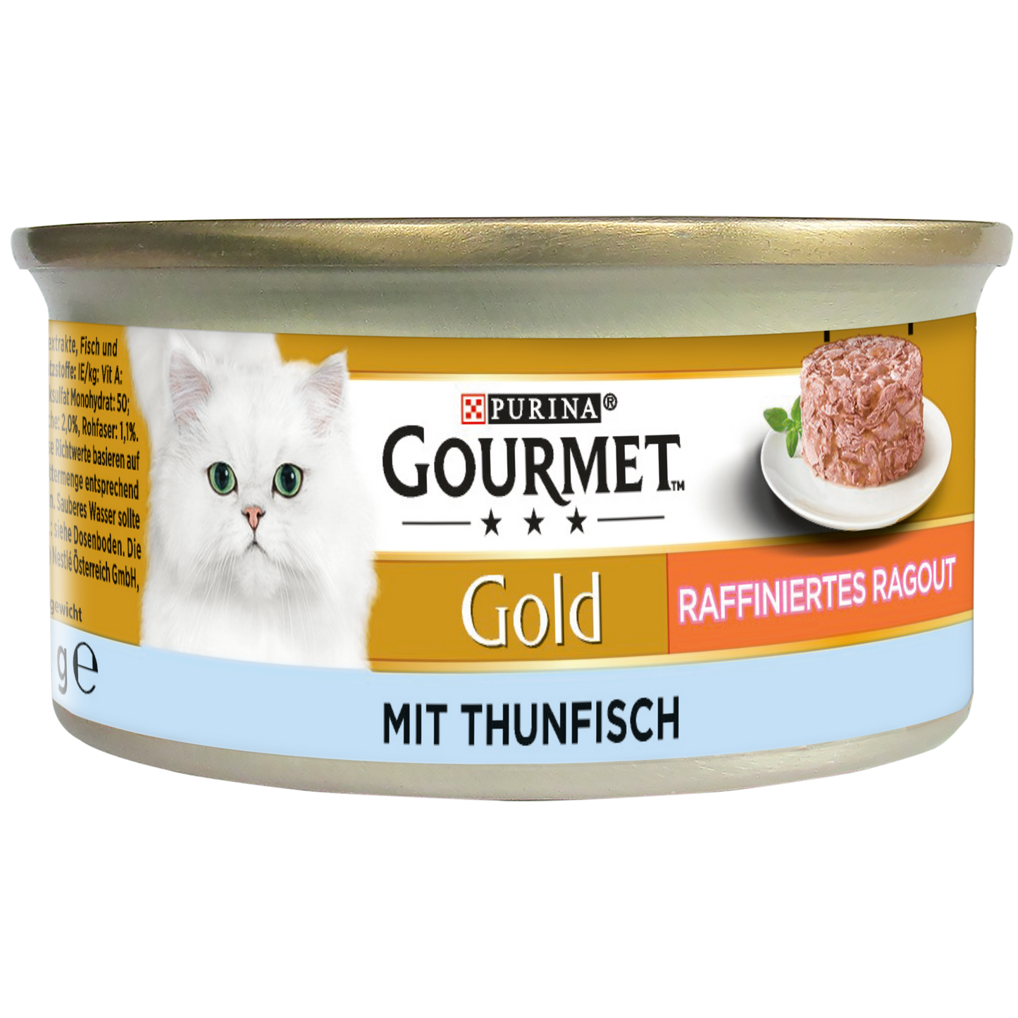 Gourmet Gold Kıyılmış Ton Balıklı 85gr Yaş Kedi Konservesi