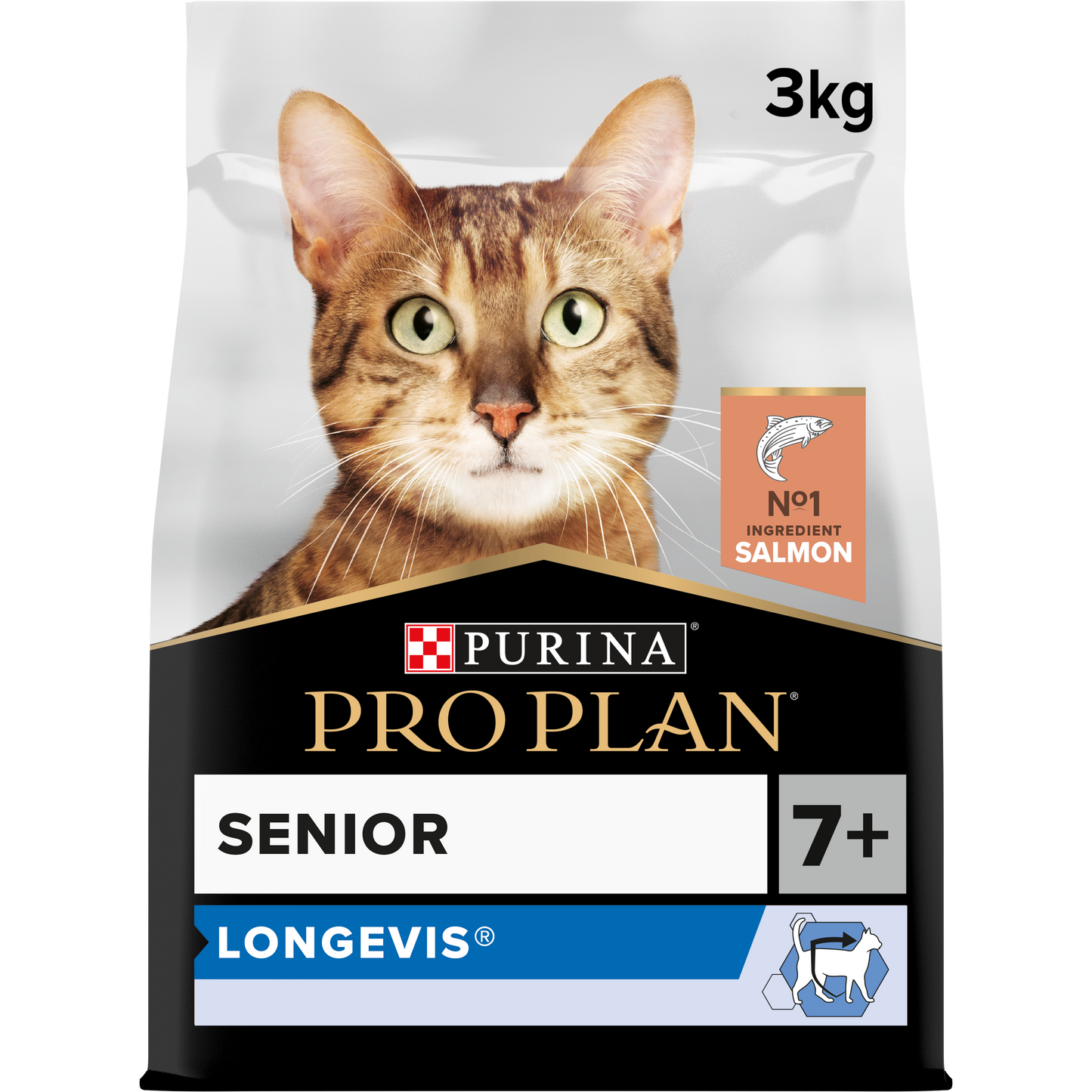 Pro Plan Somonlu Senior+7 3 Kg Yaşlı Kuru Kedi Maması