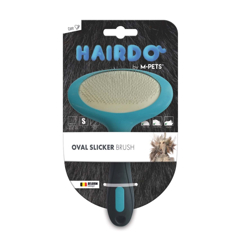 M-PETS Haırdo Köpekler İçin İnce Telli Oval Fırça (S)