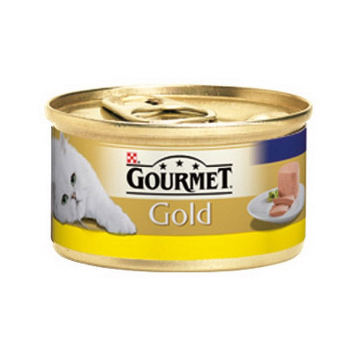 Gourmet Gold Kıyılmış Tavuk Etli 85gr Yaş Kedi Konservesi