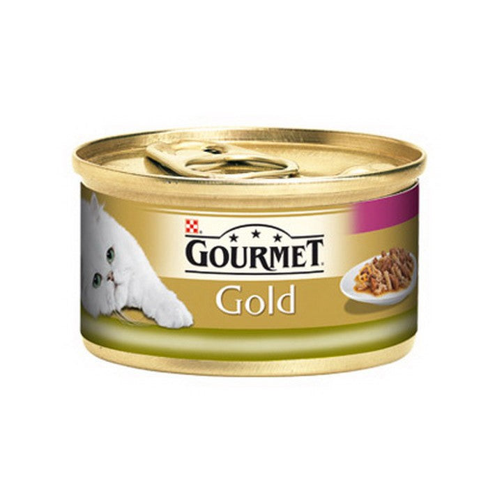 Gourmet Gold Çifte Lezzet Tavşan&Ciğer 85gr Yaş Kedi Konservesi