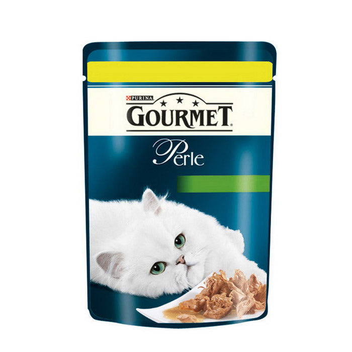 Gourmet Perle Izgara Dana Etli ve Sebzeli Yaş Kedi Maması 85gr