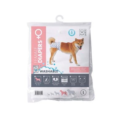 M-Pets Dişi Köpekler İçin Yıkanabilir Külot (L)