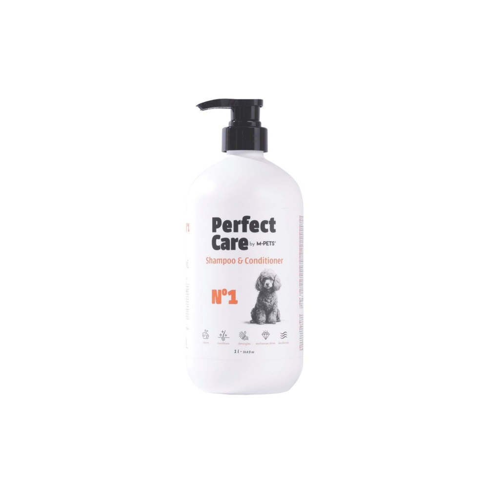 M-Pets Perfect Care No.1 2 Sı 1 Arada Yumuşatıcı Köpek Şampuanı 1L
