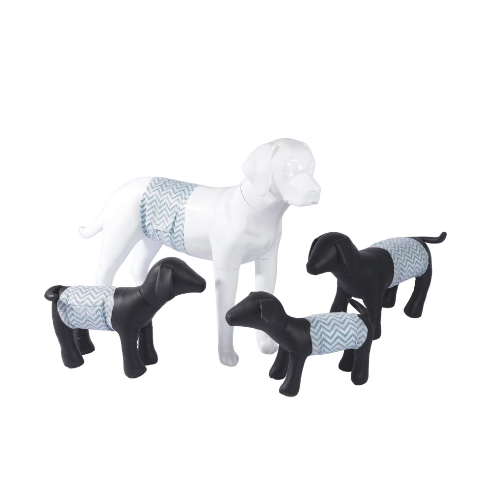 M-Pets Carbonlu Diapers Erkek Köpekler İçin Külot (L) 18Li