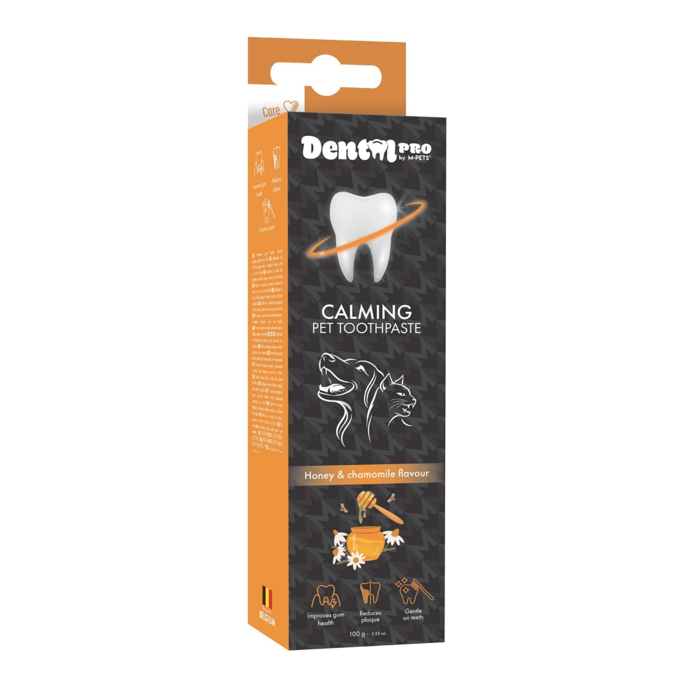 M-Pets Dental Care Pro Bal Ve Papatya Aromalı Diş Macunu 100gr