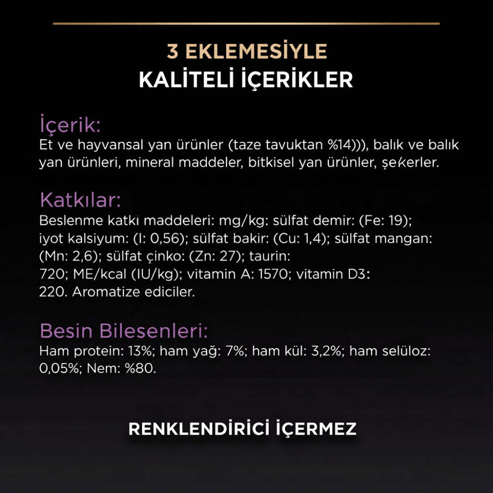 Pro Plan Kitten Tavuklu 85gr Yaş Kedi Konservesi