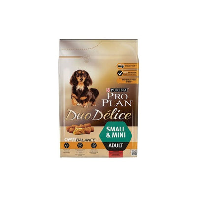 Pro Plan Duo Delice Sığır Etli 2.5 Kg Small-Mini Yetişkin Kuru Köpek Maması