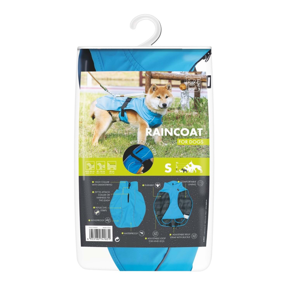 M-Pets Dog Rain Coat Yağmurluk (S)