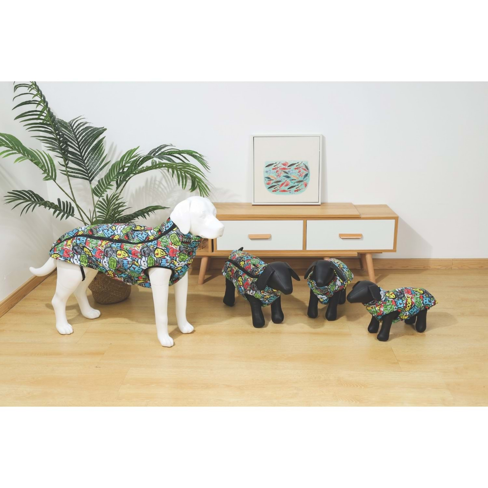 M-Pets Urbansytle Winter Jacket Multicolor (L)