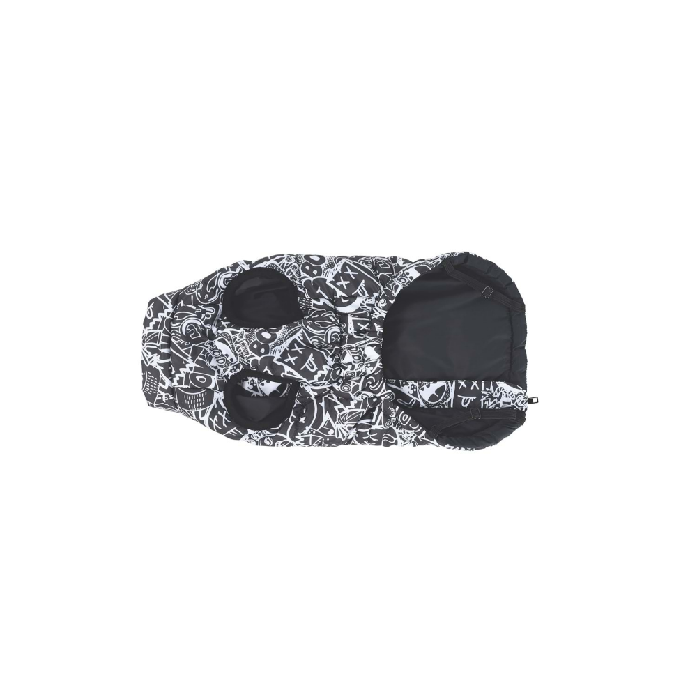 M-Pets Urbansytle Winter Jacket Black/White (XL)