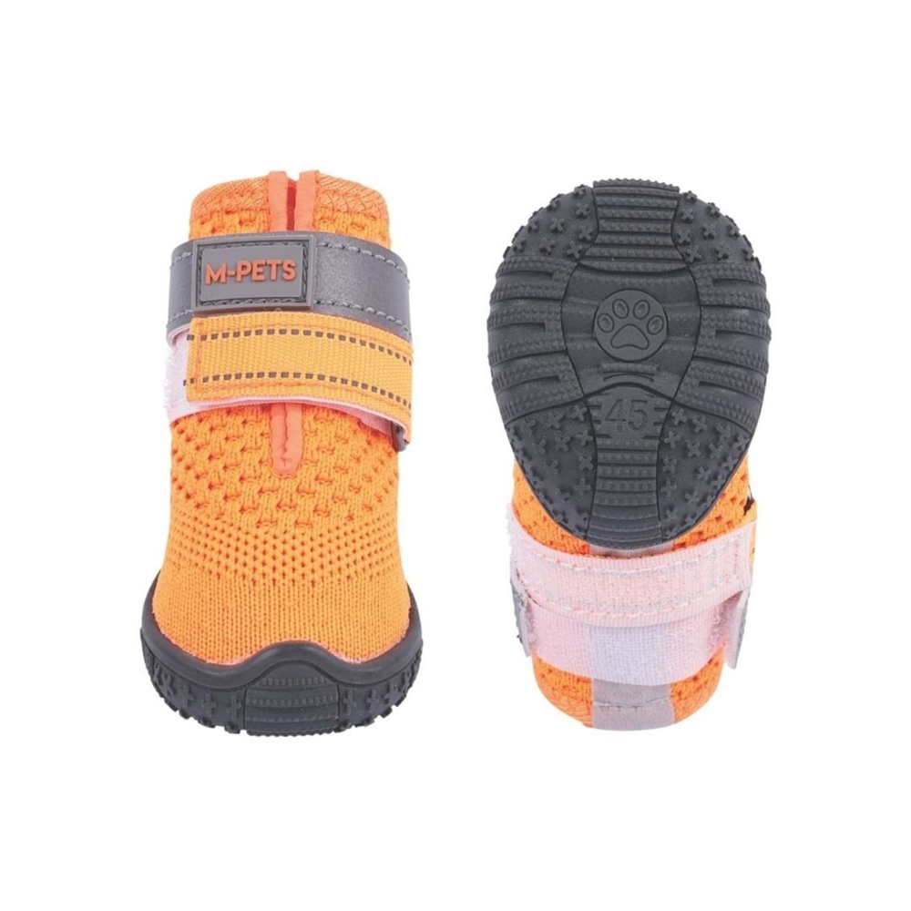 M-Pets Flexi Köpekler İçin Ayakkabı #5 L Orange Edition