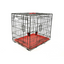 M-Pets Voyager Köpek Kafesi 2 Kapılı (M) Kırmızı 76x48x53Cm