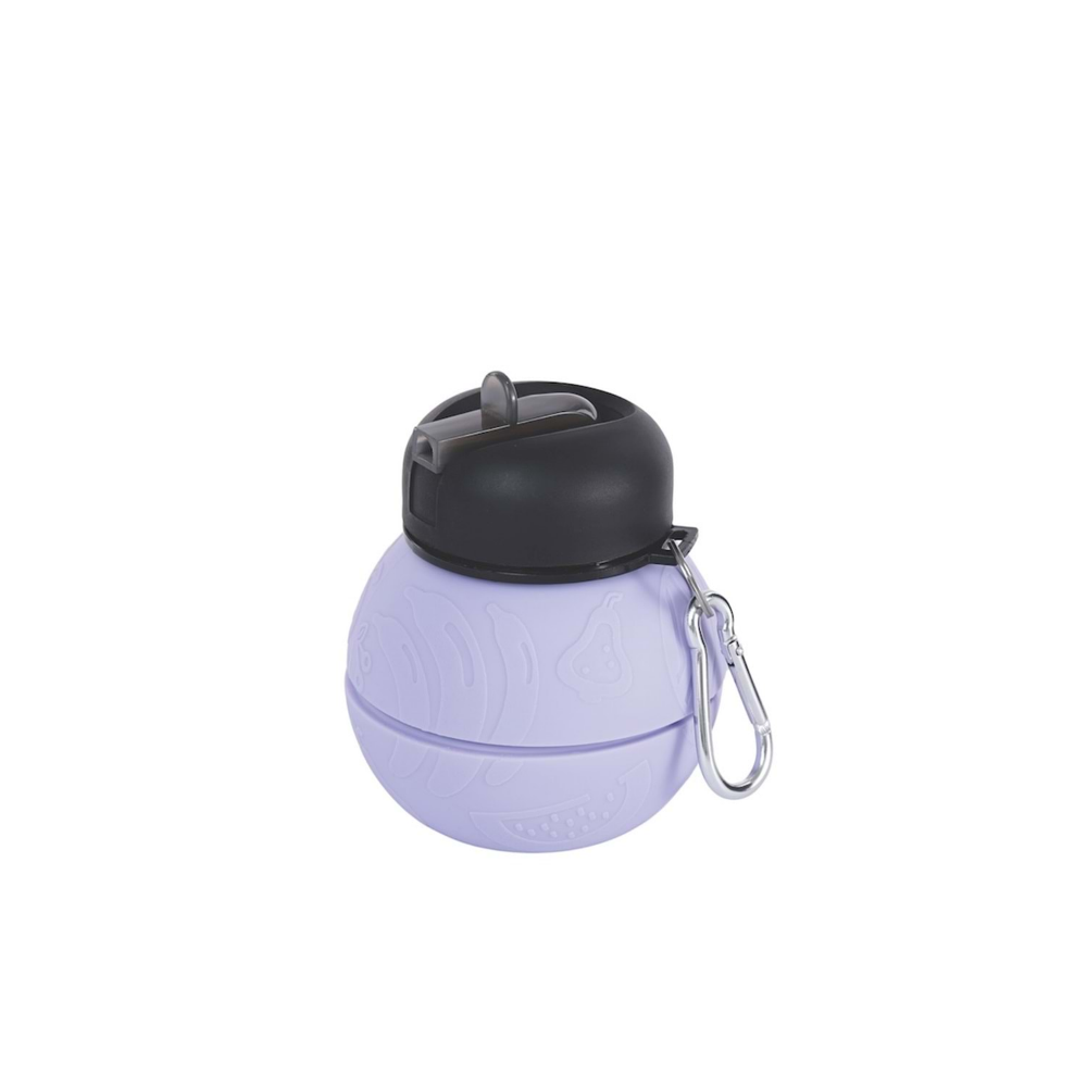M-Pets On The Road Katlanabilen Seyahat Suluğu 200-550ml Purple