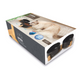 M-Pets Opera Seramik Mama Kabı Bamboo Standlı 2x350ml Black