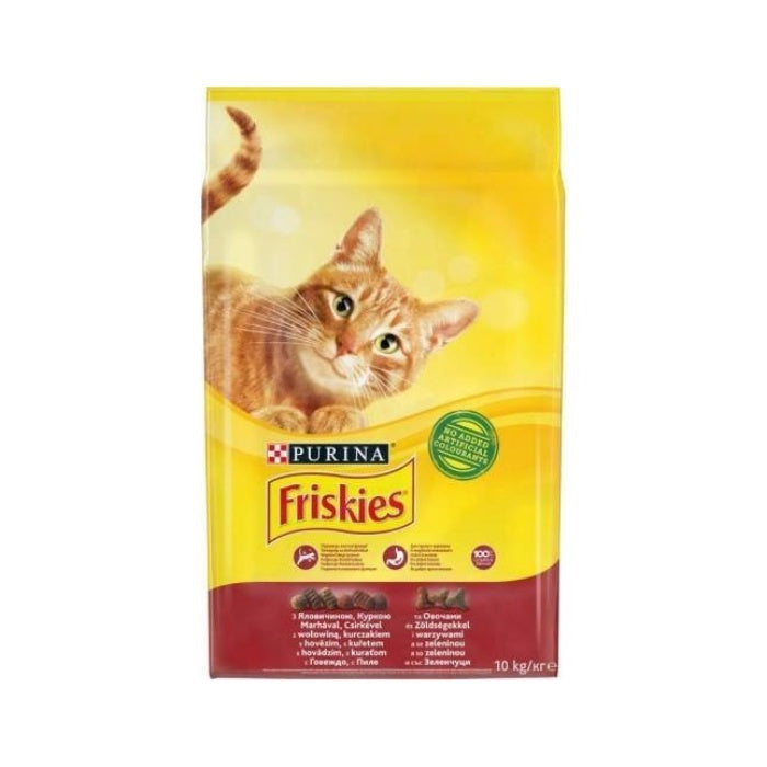 Friskies Adult Cat Tavuklu ve Sebzeli 10 kg