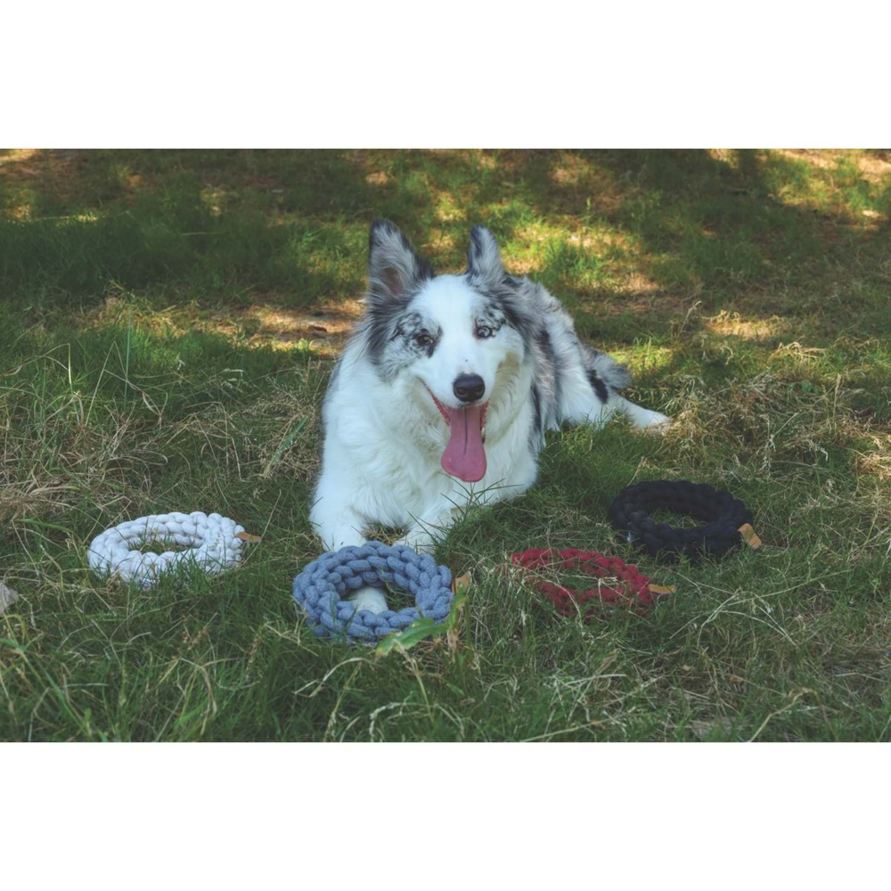 M-Pets Coto White Ring 18 cm Örgü Halka Oyuncak