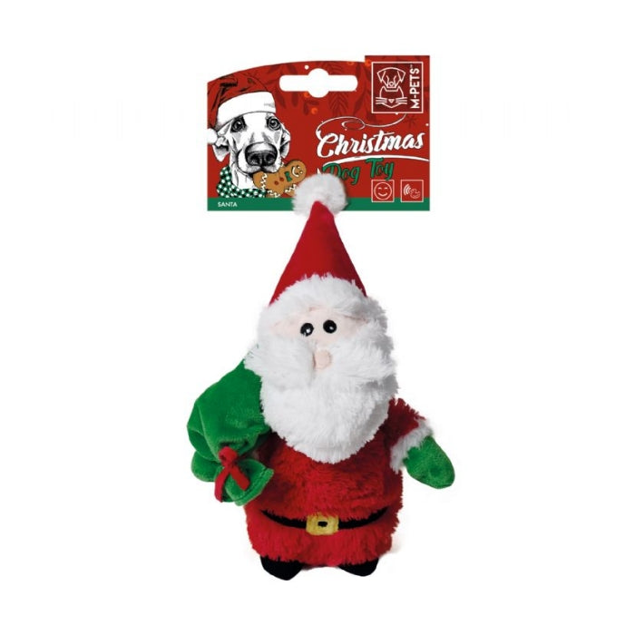 M-Pets Chrıstmas Santa Köpek Oyuncağı