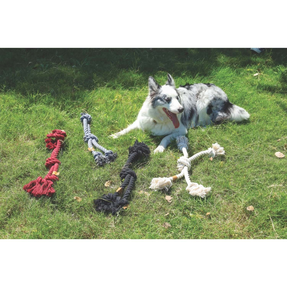 M-Pets Coto Grey Cross 60 cm Örgü Oyuncak