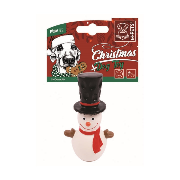 M-Pets Chrıstmas Snowman Köpek Oyuncağı 15cm