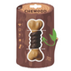 M-PETS Chewood Small Bone Wıth Rubber Köpek Oyuncağı (S)