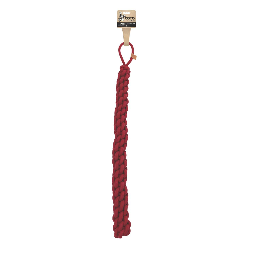 M-Pets Coto Red Loop Bar 105 cm Örgü Oyuncak