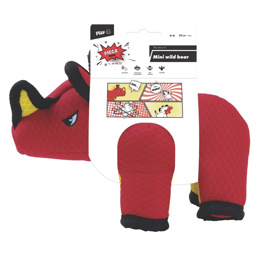 M-Pets Mega Mini Wild Boar Köpek Oyuncağı