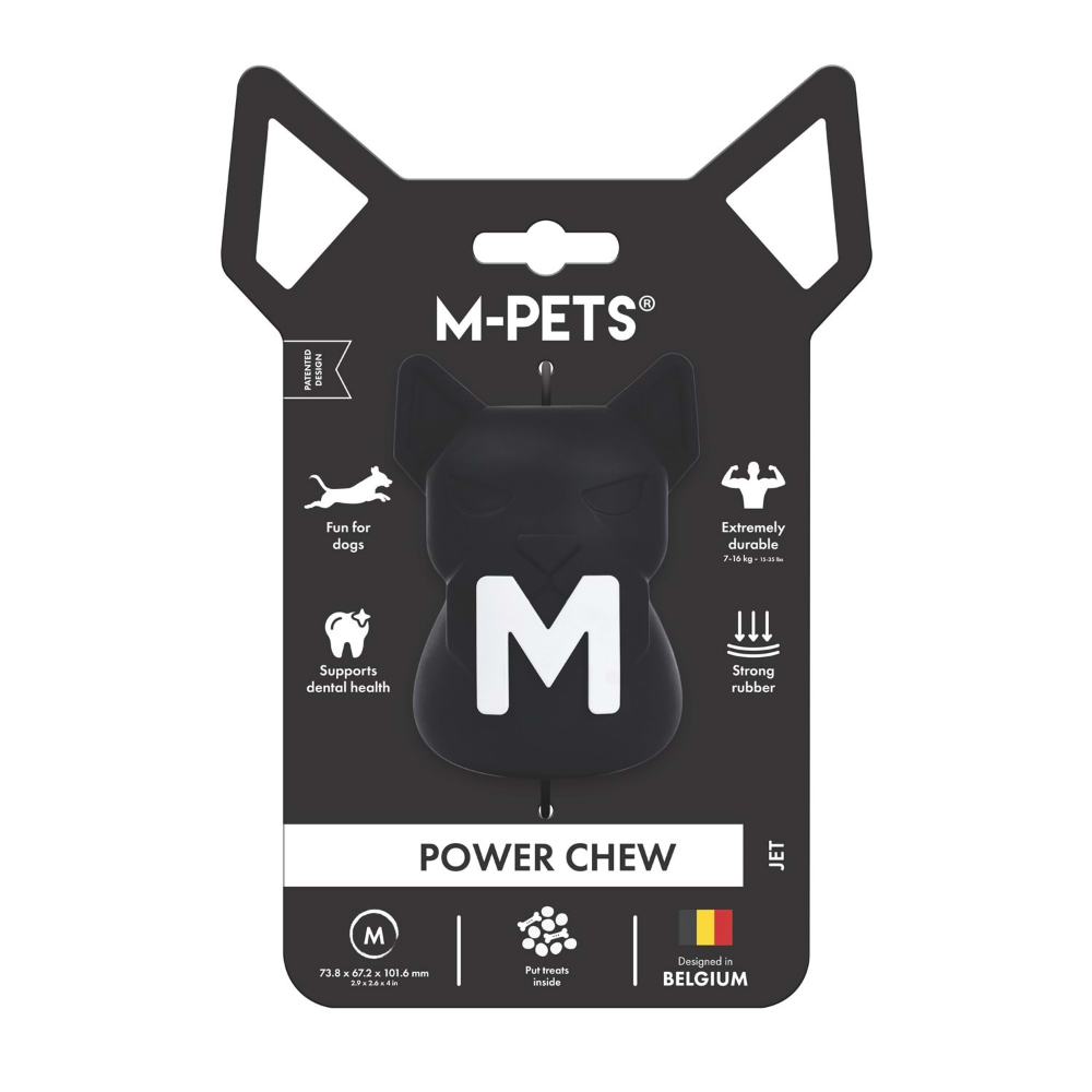 M-Pets Power Chew Kauçuk Köpek Ödül Oyuncağı Jet (M)