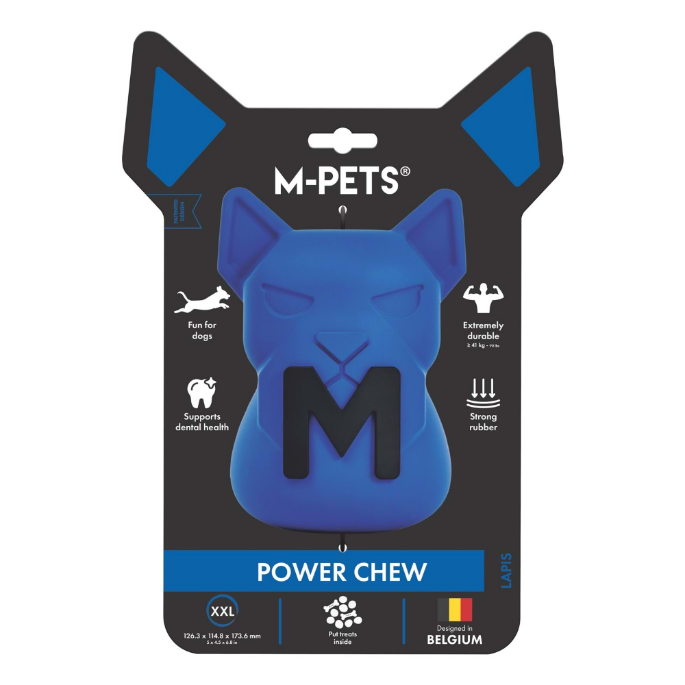 M-Pets Power Chew Kauçuk Köpek Ödül Oyuncağı Lapıs (XXL)