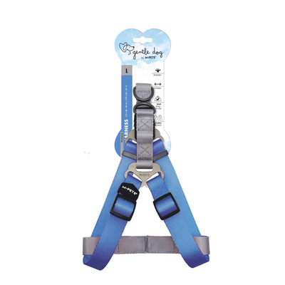 M-Pets Gentle Dog Triangle Göğüs Tasması Blue (L)