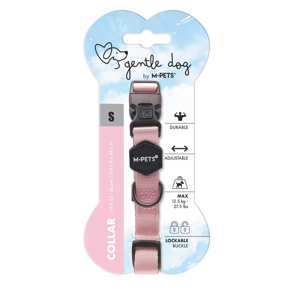 M-Pets Gentle Dog Boyun Tasması (S) Pink