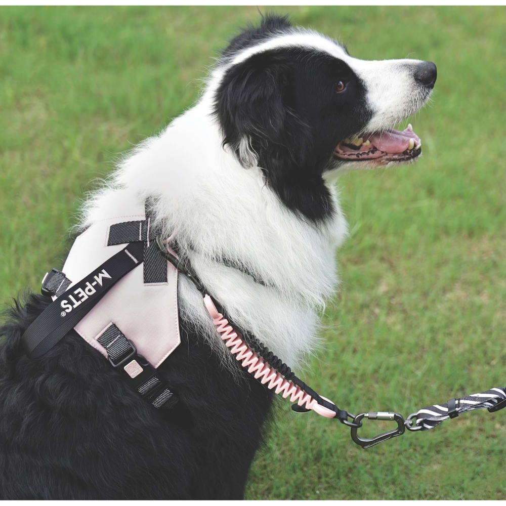 M-Pets Orıgamı Reflektörlü Sırt Tasması Pink (S)