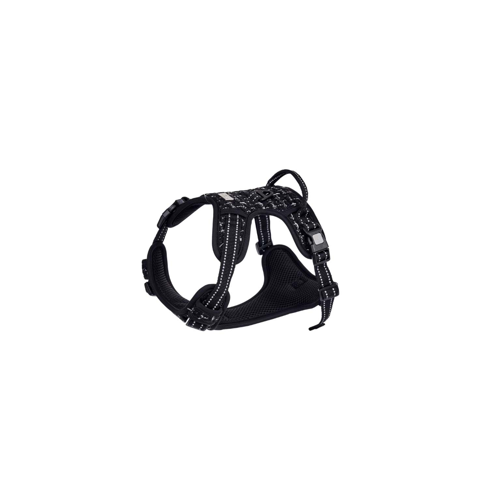 M-Pets Haute Couture Köpek Göğüs Tasması Black (L)