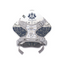 M-Pets Haute Couture Köpek Göğüs Tasması Blue (S)
