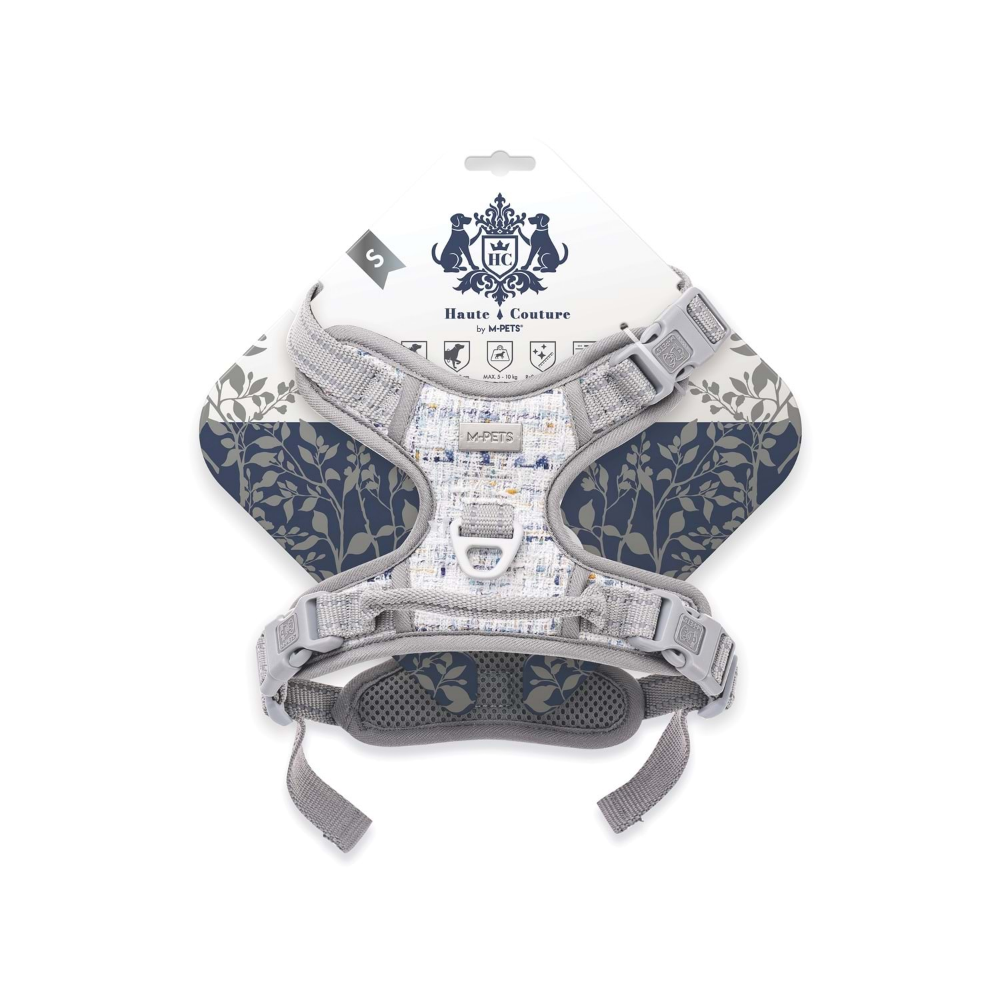 M-Pets Haute Couture Köpek Göğüs Tasması Blue (S)