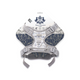 M-Pets Haute Couture Köpek Göğüs Tasması Blue (S)