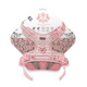 M-Pets Haute Couture Köpek Göğüs Tasması Pink (M)
