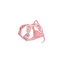 M-Pets Haute Couture Köpek Göğüs Tasması Pink (M)