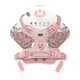 M-Pets Haute Couture Köpek Göğüs Tasması Pink (L)