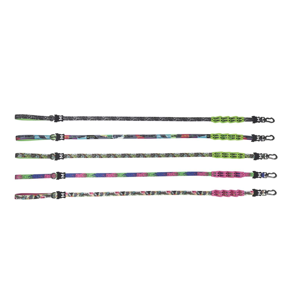 M-Pets Urban Style Dna Şok Emici Gezdirme Tasma (M)