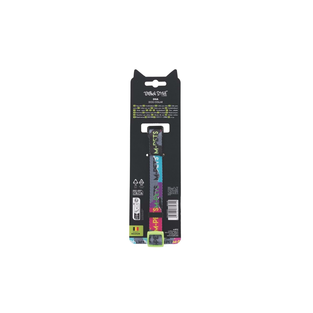 M-Pets Urban Style Dna Boyun Tasması (M)