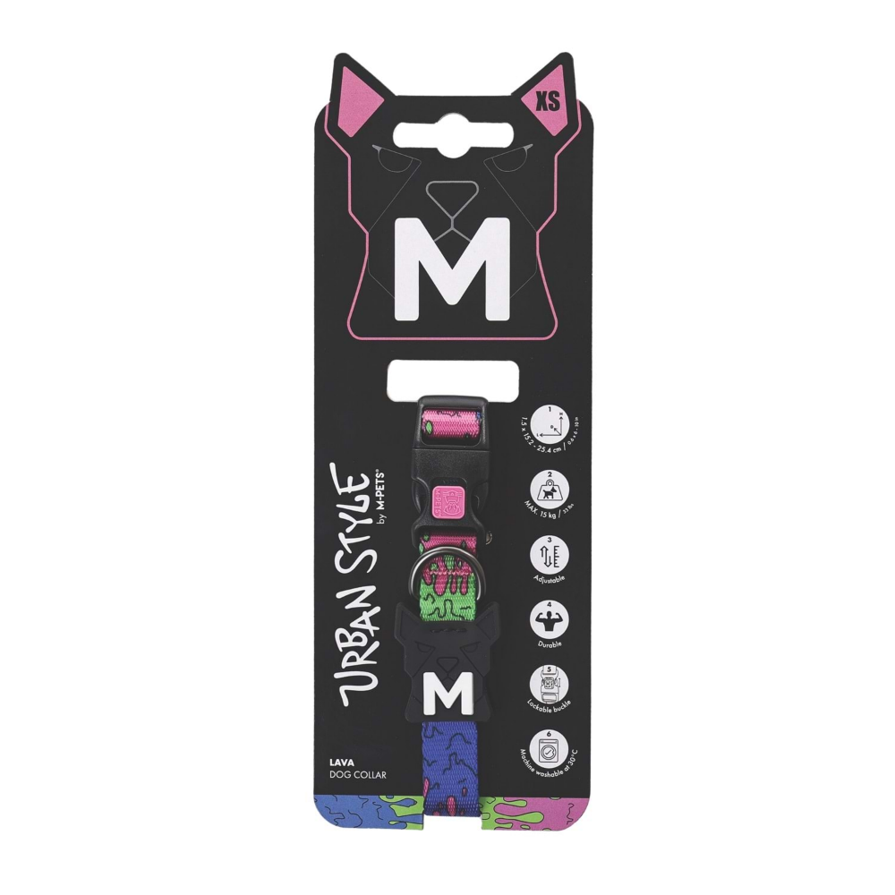 M-Pets Urban Style Lava Boyun Tasması (XS)