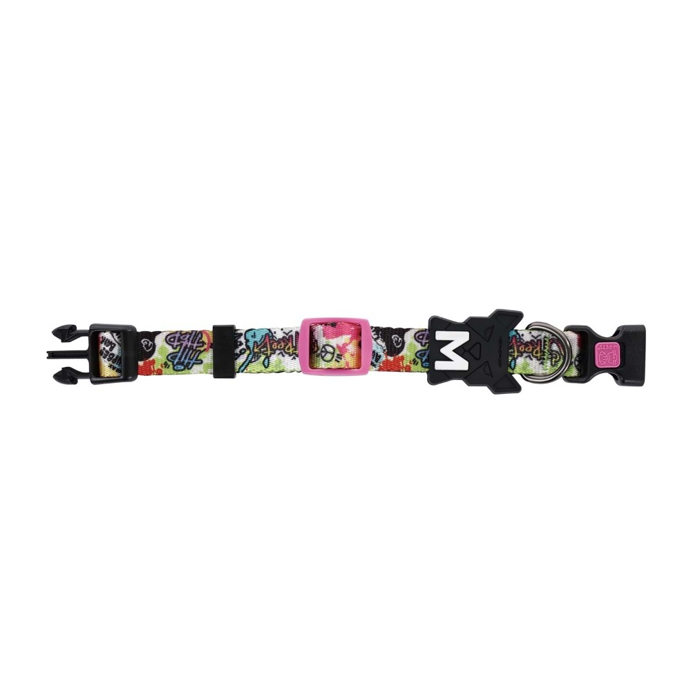 M-Pets Urban Style Graffiti Boyun Tasması (XS)