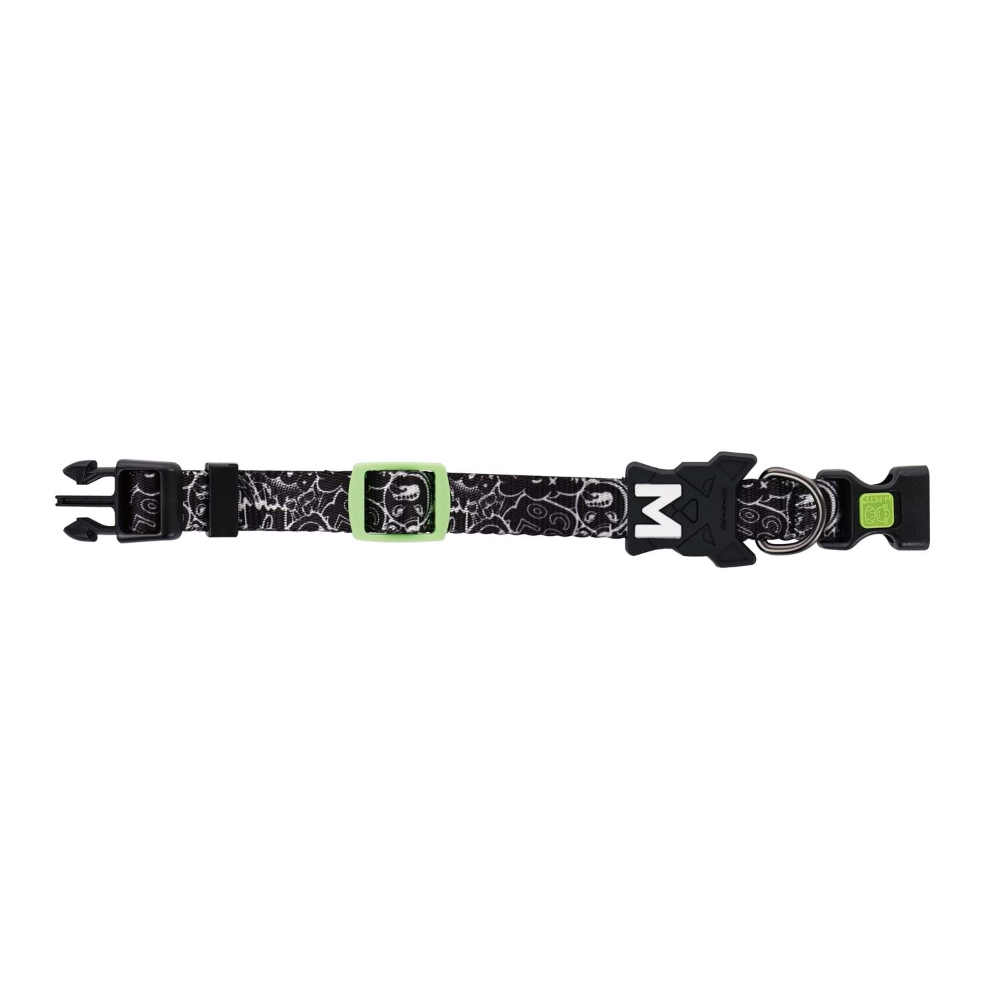 M-Pets Urban Style Freestyle Black/White Boyun Tasması (M)