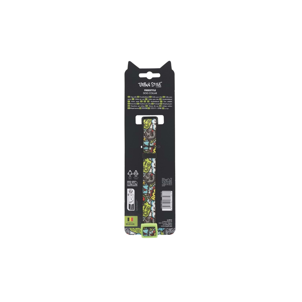 M-Pets Urban Style Freestyle Multicolor Boyun Tasması (M)