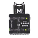 M-Pets Urban Style Black/White Active Köpek Göğüs Tasması (XS)