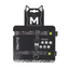 M-Pets Urban Style Black/White Active Köpek Göğüs Tasması (S)