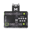 M-Pets Urban Style Black/White Active Köpek Göğüs Tasması (L)