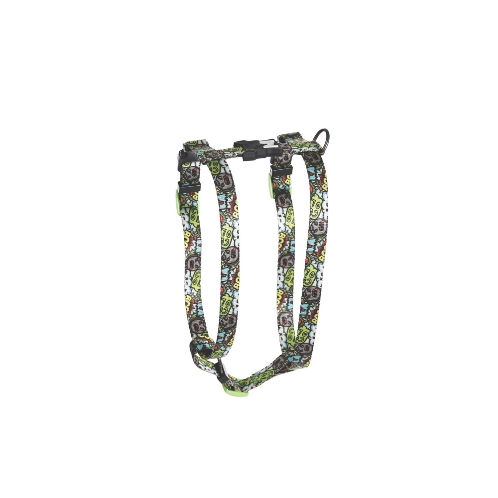 M-Pets Urban Style Multicolor Active Köpek Göğüs Tasması (M)
