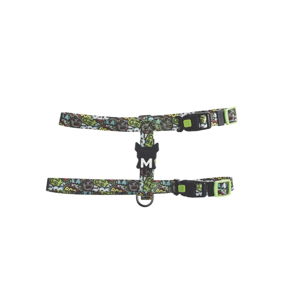 M-Pets Urban Style Multicolor Active Köpek Göğüs Tasması (L)